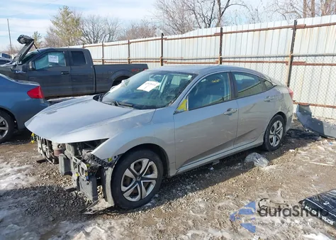 2016 Honda Civic Lx из США, поврежденный, VIN 19XFC2F56GE045378